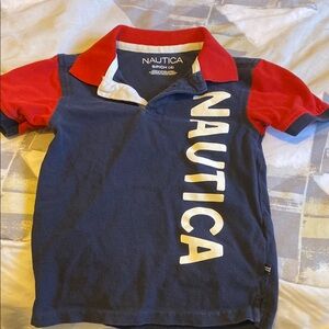 Nautica Kids Polo Shirt - Red and Blue
